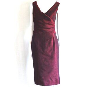 Dries Van Noten Plum Silk & Rayon Skirt & Top Set - Belgium